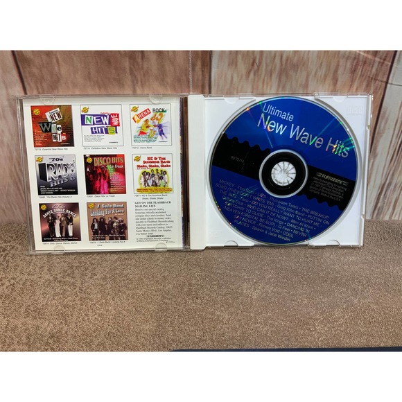 1997 Ultimate British New Wave Hits Flashback Audio Music CD - Picture 2 of 3